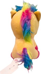 Unikornis Yellow plüss figura 16 cm