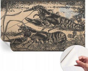 Fotótapéta Dekoratív Fali Tapéta Fotók Vízi Rákok 416x254