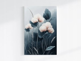 Vászonkép Canvas Természet Rét Virágok Növényzet Ombre 80x120