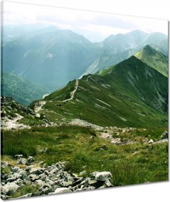 Vászonkép 60x60 Tátra Lengyel hegyek Kilátás
