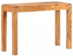 vidaXL tömör akácfa konzolasztal mézszínű felülettel 110 x 40 x 76 cm