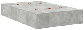Ágykeret Beton szürke Beton Egyszemélyes Masszív