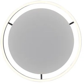 Leuchten Direkt 15391-13 - RITUS 20W/230V LED dimm. mennyezeti lámpa fekete