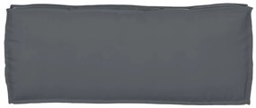 Raklap párna készlet 2 pcs Antracit 100 x 40 x 8 cm
