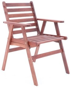Lonzo kerti szék, barna