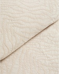 Elefántcsont színű jacquard ágytakaró 180x260 cm Zenti – Kave Home