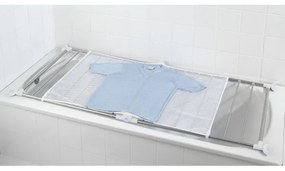 WENKO 3772020100 - PROFI szárítóállvány 65x150 cm rozsdamentes acél/ezüst/fehér