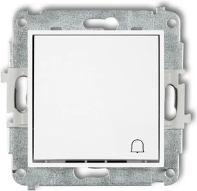 Egykapcsolós kapcsoló Karlik MWP-4 fehér