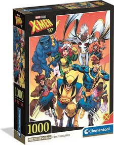 X-men Attack 1000 db-os Compact puzzle Clementoni