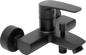 Kád csaptelep SAT Project zuhanyszett nélkül 150 mm fekete matt SATBSPRO222C