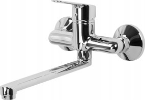 Fali mosdó csaptelep sárgaréz csaptelep mozgatható kifolyócsővel a fürdőszobába