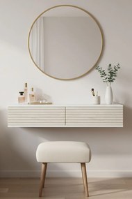 Zeynep 120 - White, Travertine