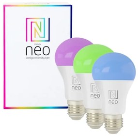 Immax NEO 07712CDO-SADA 3xLED RGB E27/9W/230V Wi-Fi Tuya + távirányító