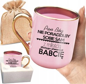 Nyomott Mintás Bögre Isten Teremtette A Nagymamákat Szerelem Szuper Ajándék Nagyinak Print