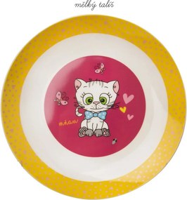 Kittens 3 db-os porcelán gyerek étkészlet - Orion