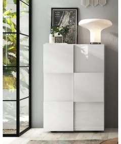 SERIAN fehér komód