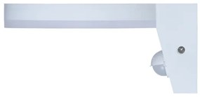 Rabalux 77120 -LED Kültéri fali lámpa érzékelővel BATIDA LED/9W/230V IP54 fehér