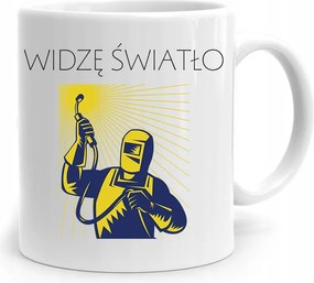 Ajándék Bögre Hegesztőnek Látom A Fényt fényképes nyomtatással