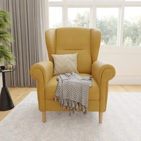 Sárga füles fotel Swan – Ropez