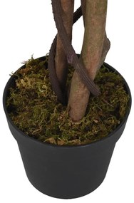zöld mű juharfa 224 levéllel 80 cm