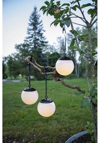 Globus 3 db kültéri függő napelemes lámpa, ø 10 cm - Star Trading