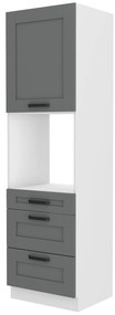 Élelmiszer szekrény Lucid 60 DPS 210 3S 1F (dustgrey + fehér). 1045561