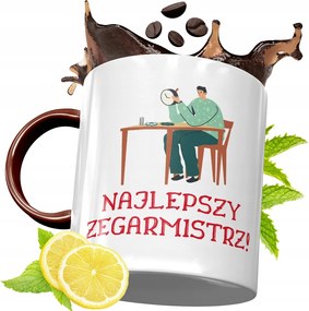 Bordó Bögre Óramesternek Születésnapra Ajándék fényképes nyomtatással