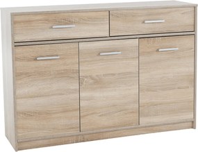 Komód 3D2S, sonoma tölgyfa, TEYO