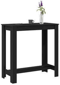 Fekete Tölgy Bárasztal 102x50x103,5 cm Mérnöki Fa