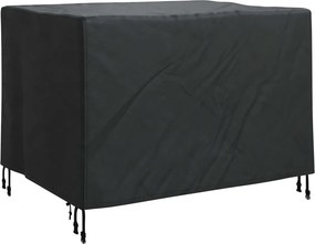 vidaXL Bútor takaró Fekete 110 x 84 x 70 cm 210D Oxford Szövet