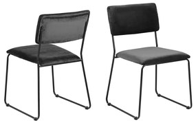 Étkezőszék COLE 1 db söt. szürke