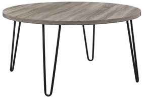 Owen barnásszürke tárolóasztal, ø 90 cm - Støraa