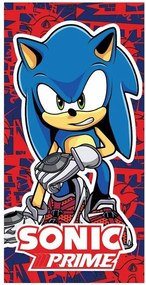 Sonic a sündisznó Velocity Mode fürdőlepedő, strand törölköző 70x140 cm (Fast Dry)