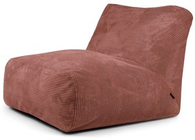 Téglavörös kordbársony babzsákfotel Tube 100 – SLOWDOWN