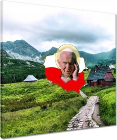 Vászonkép 50x50 Pápa Lengyel hegyek Tátra