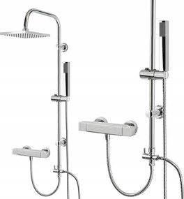 Zuhanyszett Termosztátos Zuhanyfej Termosztátos Csapteleppel Zuhany