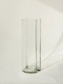 Üveg kézzel készített váza (magasság 24 cm) Tubu – noo.ma