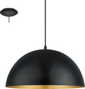 EGLO 94935 GAETANO Modern Függesztett Lámpa Fekete, Arany E27 IP20