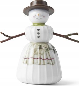 Kähler Hammershøi Christmas Karácsonyi figura Hóember Hölgy 11 cm