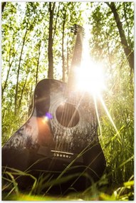 Poszterek 80x120 Gitár