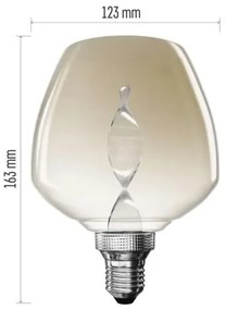 LED izzó DECO VINTAGE S123 E27/3,5W/230V 1800K