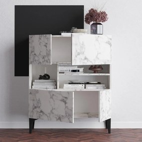 Konzolasztal Krista - Carrara Marble