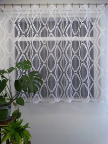 Mg Függöny 125/061 Fehér 250x145cm Kész Szalaggal M