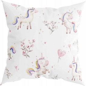 Unikornis párnahuzat 40x40 Gyerek párnahuzat Jancsi unikornis párnahuzat