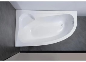 Nizza aszimmetrikus kád bal 170x100 cm