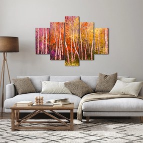 Egy kép egy színes erdőről (150x105 cm)