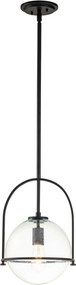 Quintiesse SOMERSET QN-SOMERSET-P-C-BK Függőlámpa 1x60W/E27