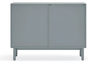 Kék-szürke alacsony komód 120x90 cm Corvo – Teulat