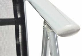 GARTHEN Kerti szék összecsukható 2 db fekete