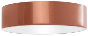 Mennyezeti lámpa érzékelővel CLEO 2xE27/24W/230V á. 30 cm réz